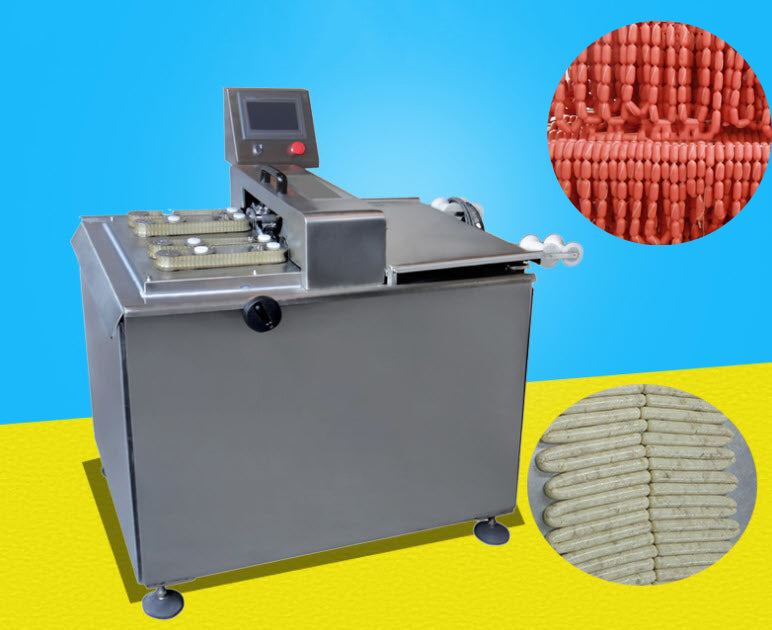เครื่องมัดใส้กรอกอัตโนมัติ Sausage Tying Machine TJZG-3 for Efficient Sausage Making, Easy Operation, Durable Design, Perfect for Home and Commercial Use