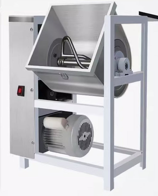 เครื่องผสมแป้งแนวนอน  Dough mixer flour mixer 8/12.5/25/50 กิโลกรัม วัสดุสเตนเลส 304