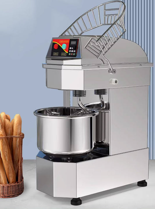 เครื่องผสมแป้งแนวตั้ง stainless steel bread dough mixer H20H30