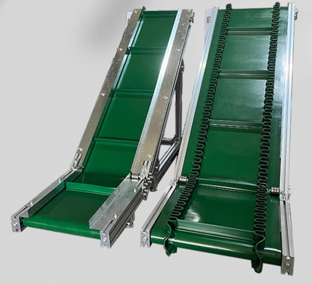 สายพานลำเลียง Z conveyor belt width กว้าง 300, 400, 500, 600 ปรับความเร็วได้ มอเคอร์