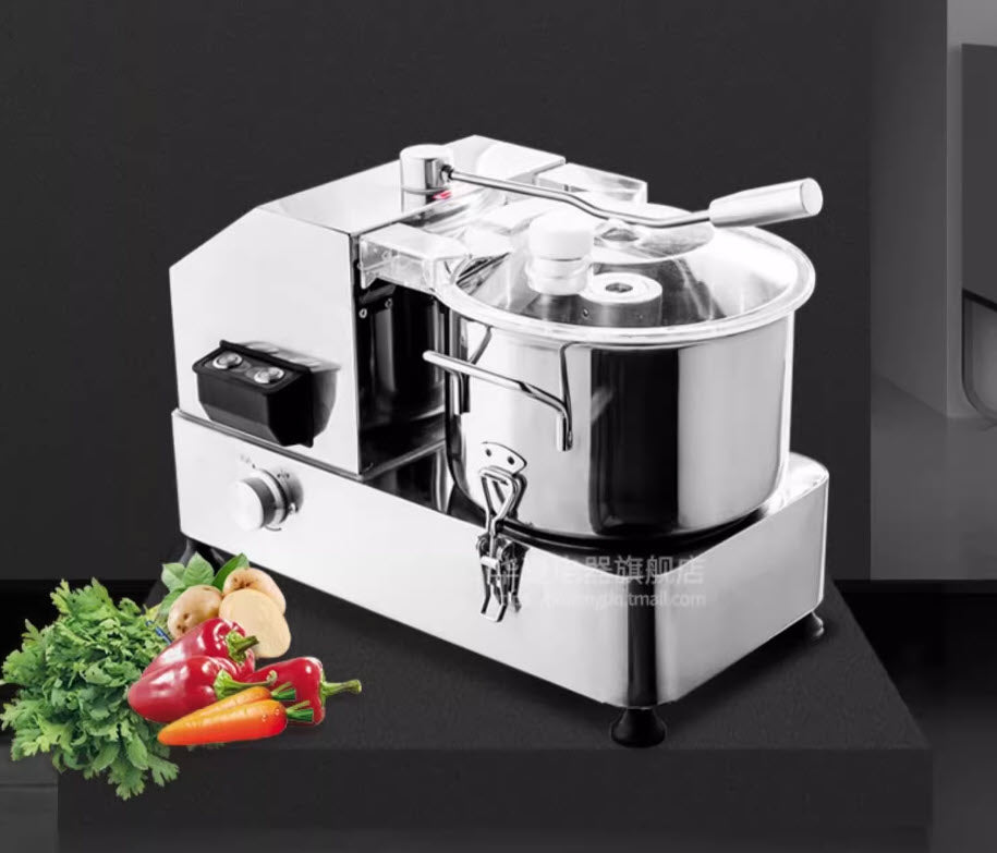 เครื่องสับปั่นพริกแกง ทำพริกแกง  ปีั่นผสมอาหาร 6L 9L 12L SQJ multifunctional food chopping machine, herb grinder, ginger garlic tomato juice grinder, vegetable shredder, stuffing machine