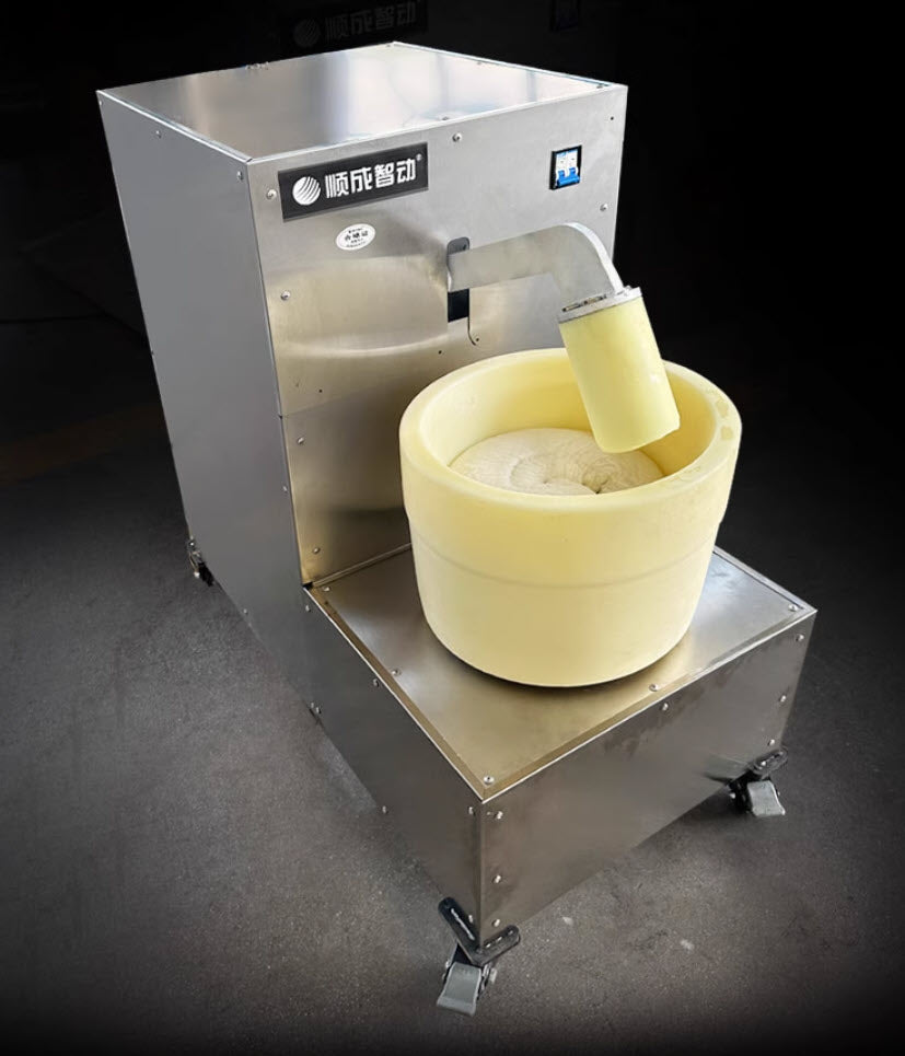 เครื่องทำแป้งโมจิ Single Hammer Mochi Making Machine, High Efficiency, Easy to Use, Ideal for Home and Commercial Use, Perfect for Mochi Lovers