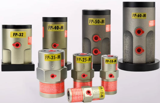 เครื่องสั่นสะเทือนระบบลม pneumatic air vibration FP vibrator industrial BVP oscillator