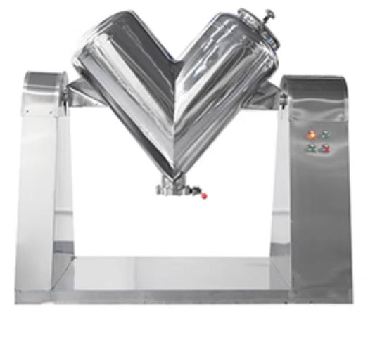เครื่องผสมผงตัว V Type Mixer ขนาด 2, 5, 8, 20 L ลิตร สำหรับผสมผงและวัสดุแห้ง, เหมาะสำหรับอุตสาหกรรมและการผลิต