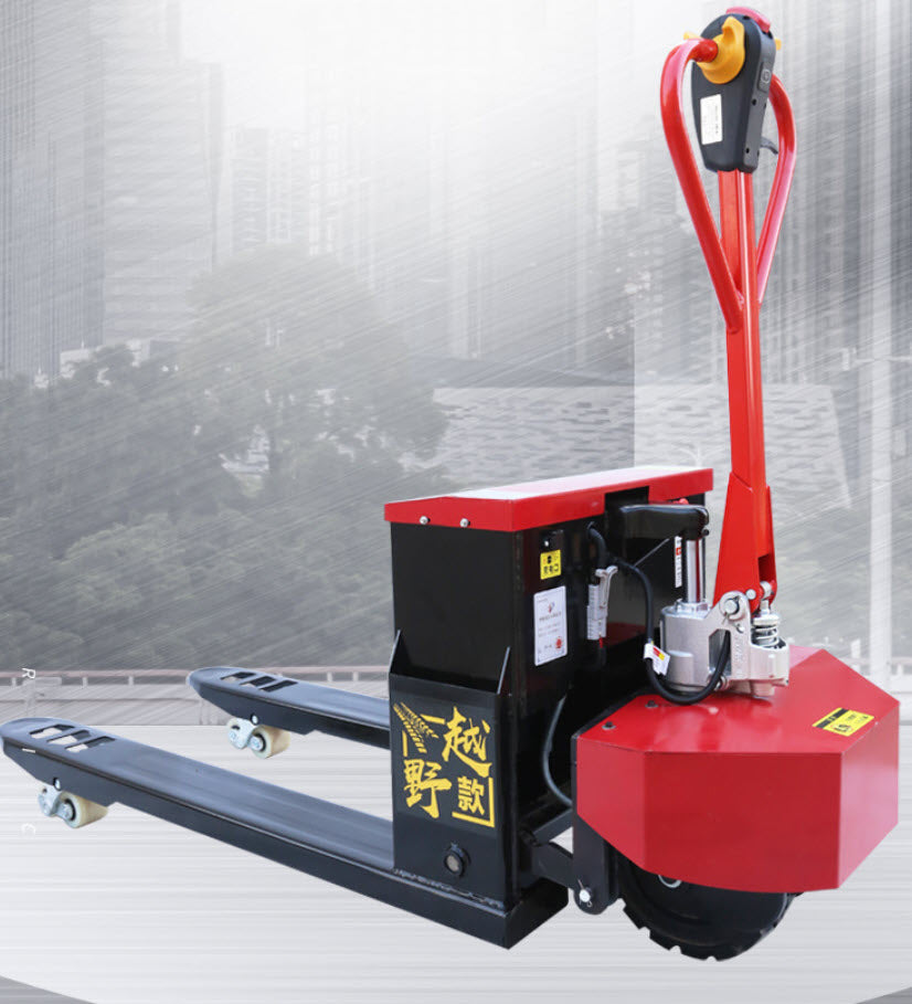 รถลากพาเลท 2,3 ตัน น้ำหนักเบา 4 ทิศทาง Fully Automatic รถยกพาเลทใช้งานง่าย เหมาะสำหรับคลังสินค้าและอุตสาหกรรม