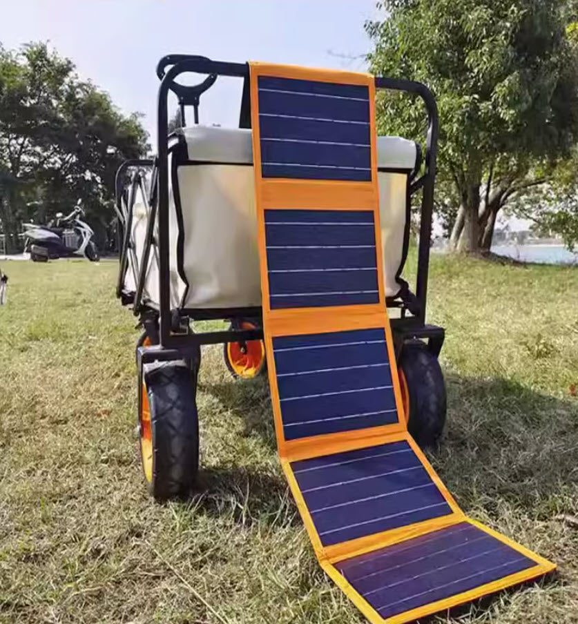 แผงโซล่าเซลส์พกพาแบบพกพา พับได้ 40W 100W500W1000W portable mono crystalline photovoltaic