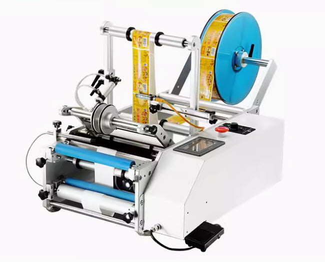 เครื่องติดสติ๊กเกอร์ KL-S250Z automatic circle shaped scale flat surface และรุ่นอื่นๆ