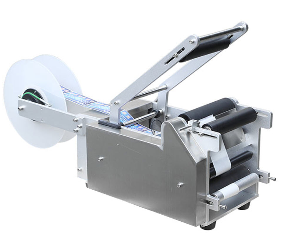 เครื่องติดสติ๊กเกอร์ ขวดกลม 40w 21kg 220v ขนาดฉลาก ยาว 20-315มม กว้าง 10-150mm