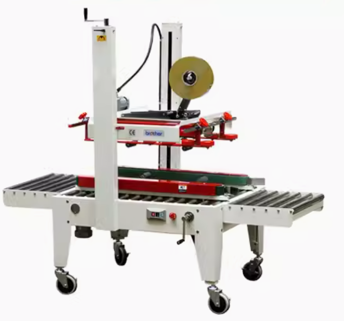 FXJ-8060B-เครื่องปิดปากกล่องด้วยเทปกาว สำหรับกล่อง สูง 80 x กว้าง 60cm