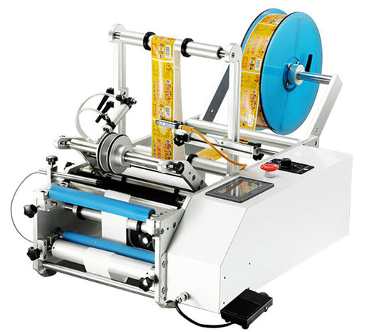 เครื่องติดสติ๊กเกอร์ 40w220v 34kg ขนาดฉลาก ยาว 20-315มม กว้าง 10-150mm