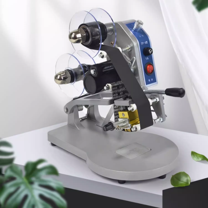 HP-241B DY-8 เครื่องพิมพ์วันที่สำหรับพิมพ์บาร์โค้ดและวันที่บนบรรจุภัณฑ์ ความละเอียดสูง ใช้งานง่ายและทนทาน