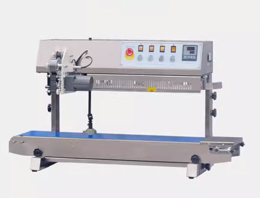 FRM-1010II เครื่องซีลสายพานพิมพ์วันที่ ระบบอัตโนมัติ ใช้งานง่าย เหมาะสำหรับอุตสาหกรรมอาหารและบรรจุภัณฑ์