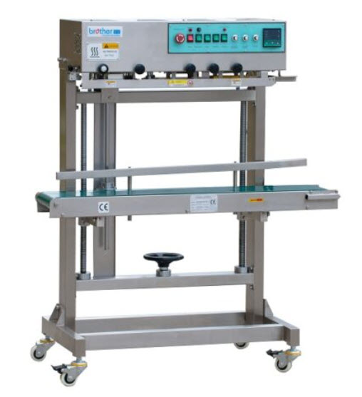 FRL-600BS เครื่องซีลสายพานอัตโนมัติ ขนาดใหญ่ เหมาะสำหรับธุรกิจอาหาร ใช้งานง่าย ทนทาน ปรับความร้อนได้