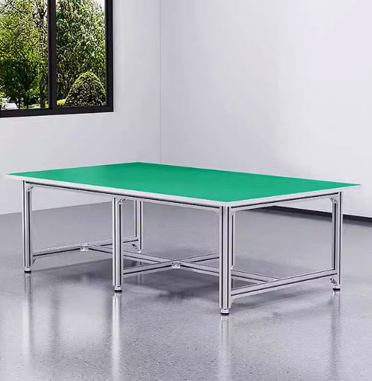 โต๊ะช่างอเนกประสงค์ Assembly Line Table แบบเรียบ พื้นที่ทำงานมัลติฟังก์ชัน ขนาด 120x60 cm ทนทาน ใช้งานง่าย เหมาะสำหรับอุตสาหกรรมและ DIY