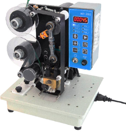 HP-280P เครื่องพิมพ์วันที่สำหรับใช้งานเชิงพาณิชย์ ระบบพิมพ์ความเร็วสูง รองรับหลากหลายวัสดุ พิมพ์วันที่และบาร์โค้ด