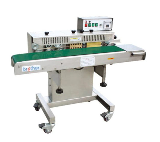 FRW-200-เครื่องซีลสายพานอัตโนมัติสำหรับบรรจุภัณฑ์อาหารและสินค้าอื่นๆ ใช้งานง่ายและทนทาน เหมาะสำหรับธุรกิจขนาดเล็กถึงกลาง