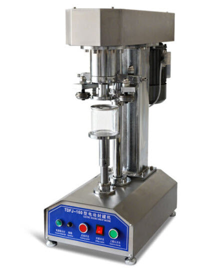 TDFJ160-เครื่องปิดฝากระป๋องอัตโนมัติสำหรับขวดและกระป๋อง, ใช้งานง่าย, เหมาะสำหรับร้านค้าและธุรกิจขนาดเล็ก, ประสิทธิภาพสูง