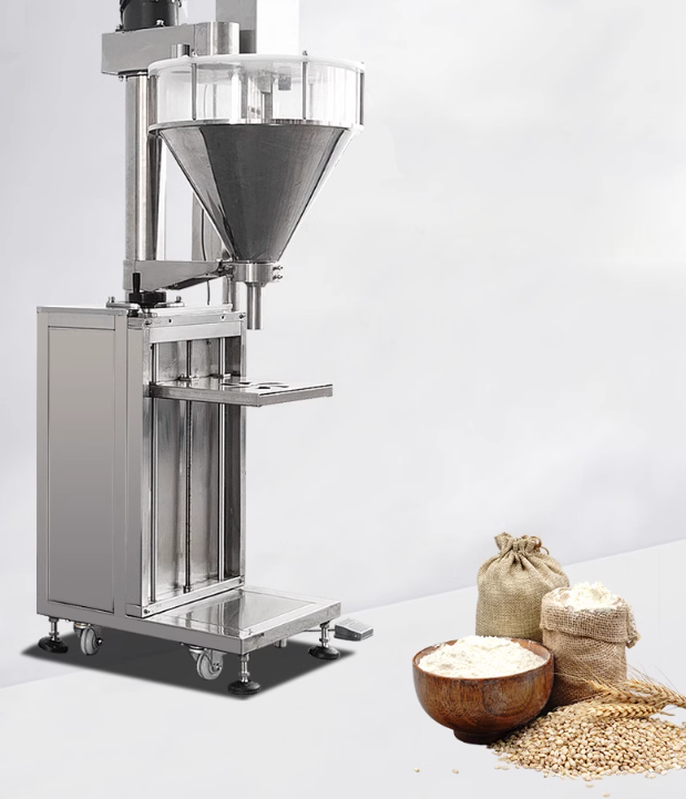 เครื่องบรรจุแป้ง เครื่องบรรจุปูน เครื่องบรรจุปุ๋ย flour solid beverage powder filling machine