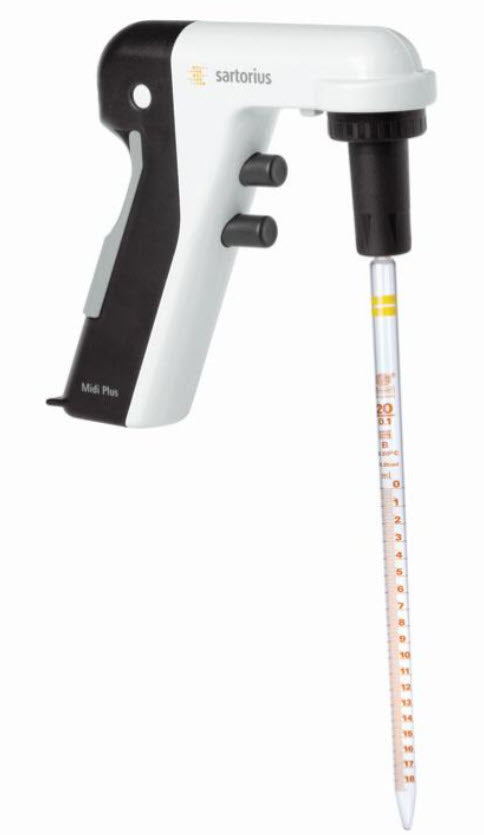 PIPETTE CONTROLLER เครื่องควบคุมการจ่ายสาร Model : Midi Plus (Sartorius)