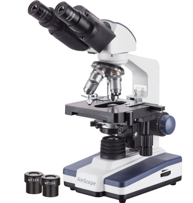 กล้องจุลทรรศน์ AmScope B120B Siedentopf Binocular Compound Microscope