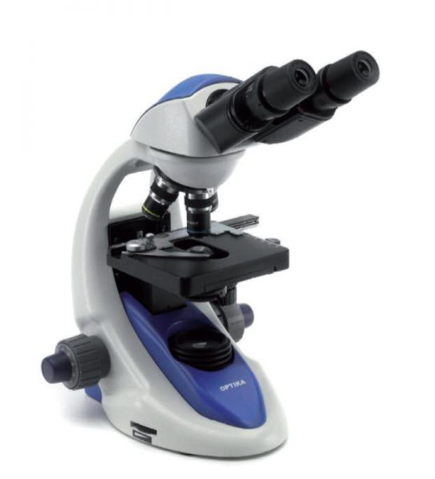 กล้องจุลทรรศน์ Microscope รุ่น B-192 OPTIKA พร้อมเลนส์คุณภาพสูง เหมาะสำหรับการศึกษาและวิจัยทางวิทยาศาสตร์