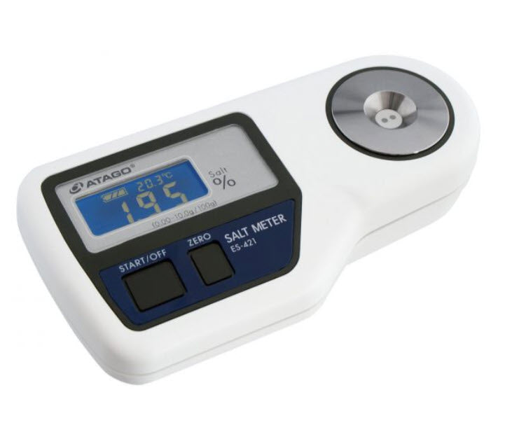 เครื่องวัดความเค็มแบบดิจิตอล Digital Salt-Meter รุ่น ES-421 ยีห้อ ATAGO