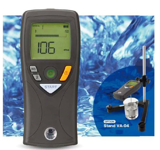 Digital Viscometer VT-06 Rion Japan - Precision viscosity measurement for liquids, ideal for labs and quality control, compact and user-friendly design