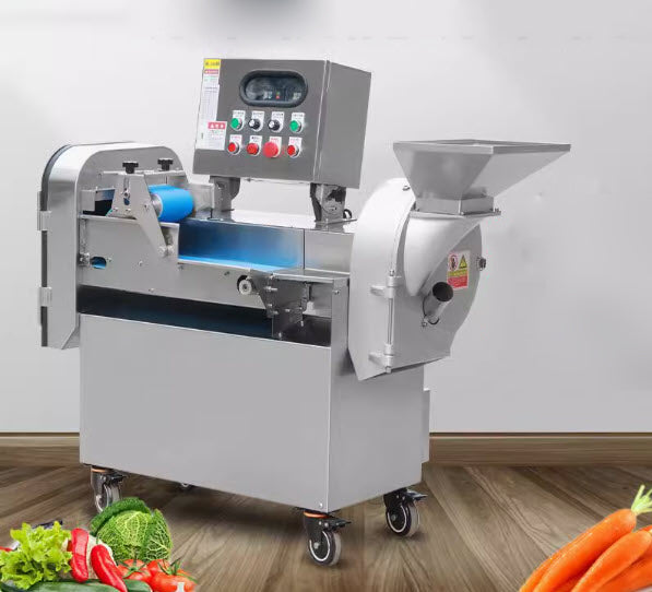 เครื่องหั่นผัก Double-Head Vegetable Cutter TJ-301D High-Efficiency Cutter
