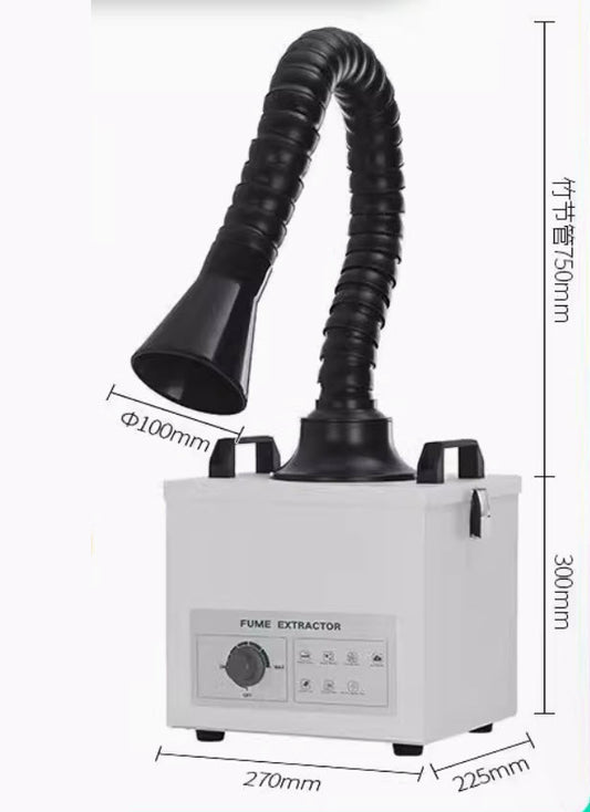 เครื่องดูดควันอุตสาหกรรม Fume Extractor FES220 - 330m³/h Airflow - 220W Power