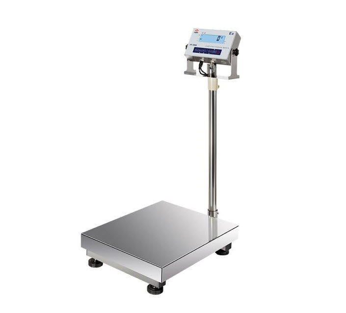 เครื่องชั่งน้ำหนักแบบตั้งพื้นสแตนเลสกันระเบิด ETX HOCHOICE w34