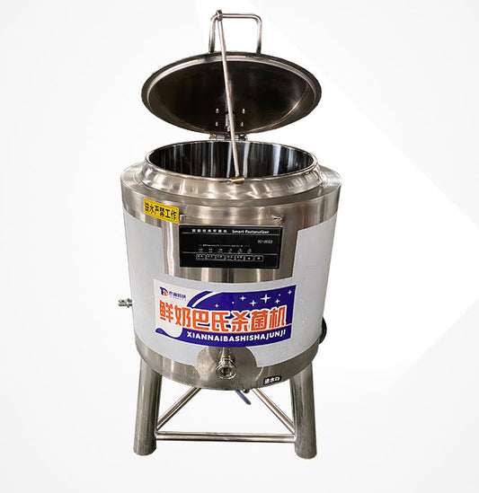 เครื่องพาสเจอร์ไรส์ Pasteurization Sterilizer Fresh Milk Juice SS304 5L-500L