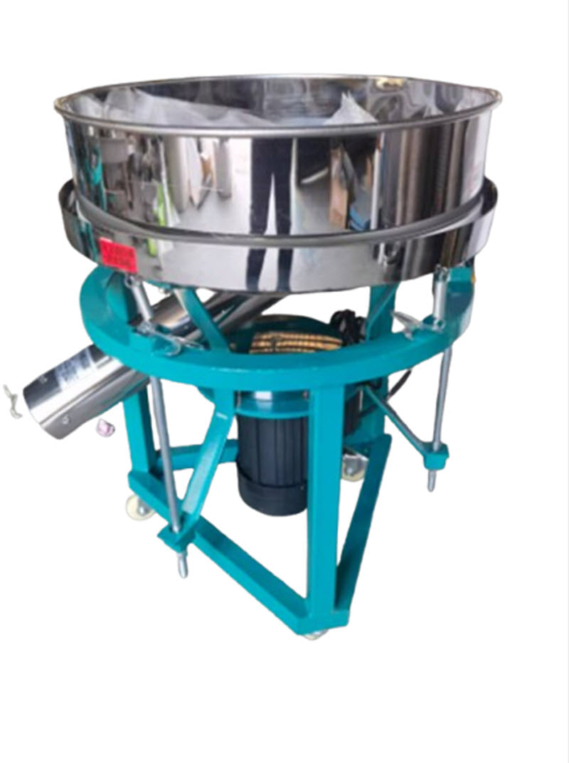 ตะแกรงสั่นผงพลาสติก Longzi เครื่องร่อนแป้งสแตนเลส ยี่ห้อไฟฟ้าหมุน สำหรับโรงสีแป้ง