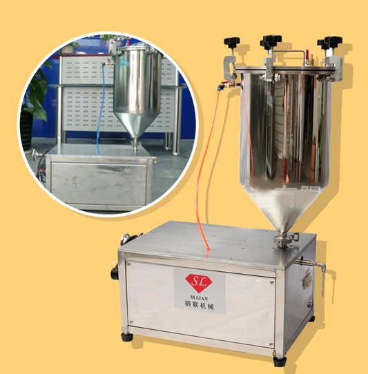 เครื่องบรรจุของเหลว หนืด แรงดันสูง SLDK-A 1-20ml 1.5kw Quantitative Heating Filling Machine
