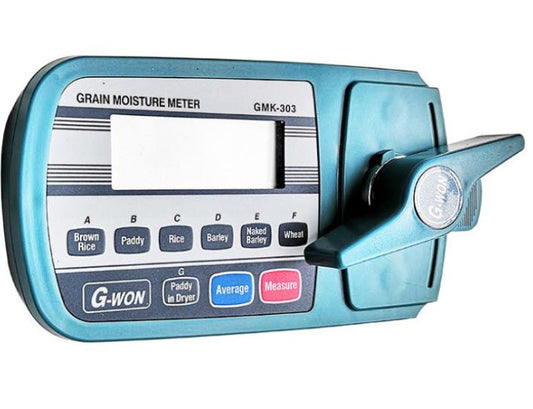 เครื่อง วัด ความชื้น ข้าวสาร ข้าวเปลือก ข้าวสาลี ข้าวบาร์เลย์ Grain Moisture Meter GMK-303 Humidity Tester
