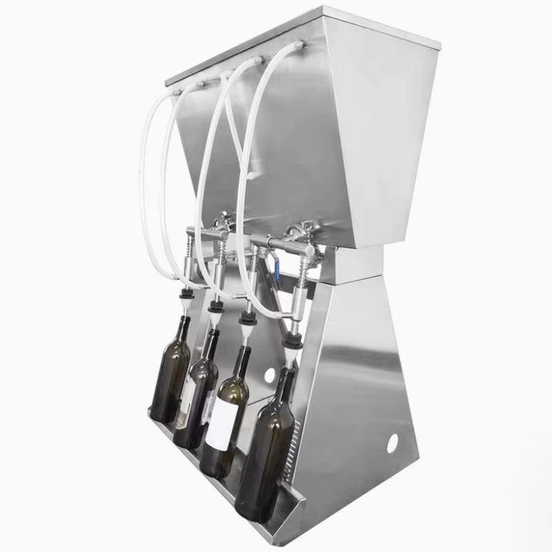 เครื่องบรรจุของเหลวที่เกิดฟองง่าย Liquid filling machine สแตนเลส 304 220V 0.37KW 500-1000 ขวด/ชั่วโมง