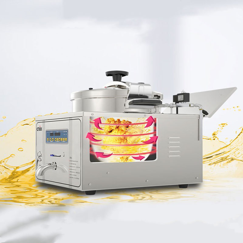 หม้อทอดแรงดันไฟฟ้า Electric Pressure Deep Fryer 220V~/50Hz 3500W 22L 90~190°C