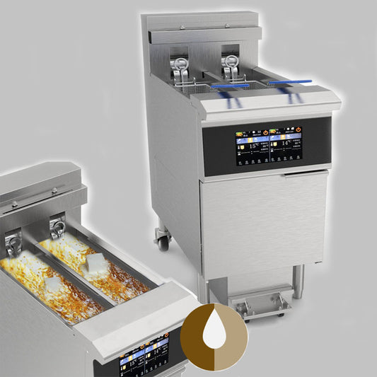 เครื่องทอดไฟฟ้าอัจฉริยะ Smart Electric Deep Fryer 3N~380V/50Hz 14.3kW 90~190°C