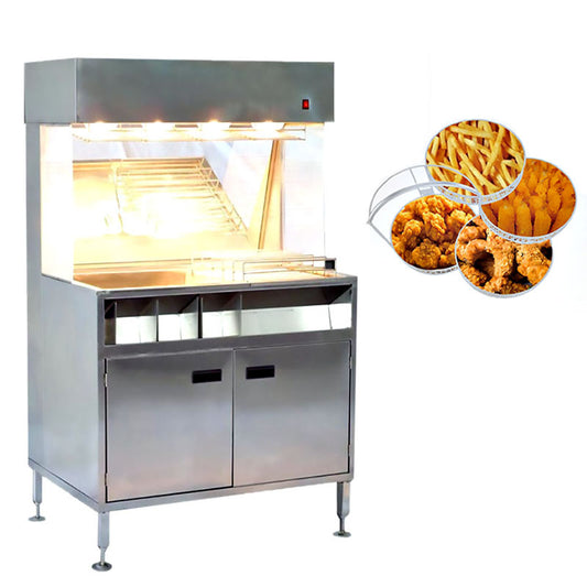 เคาน์เตอร์อาหารทอด Countertop Chips Warmer VF-100 220V/50HZ 1.1kW