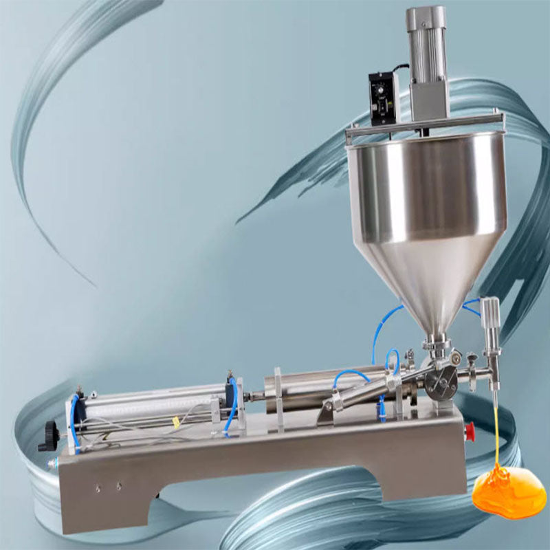 เครื่องบรรจุอัตโนมัติ Industrial Liquid Filler 100-1000ml สแตนเลส 304 กำลังไฟ 0.1KW