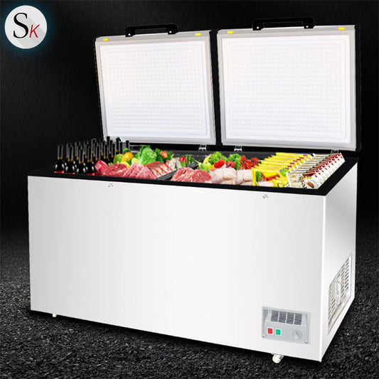 ตู้แช่ขนาดใหญ่ -20°C แบบสองฝาเปิด (2-Door Freezer 520L 220V 300W) ความจุ 520 ลิตร