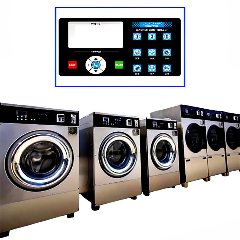 เครื่องซักผ้าสแตนเลสอัตโนมัติ Industrial Washer Extractor 12/16/22(KG) 1.1/1.5/2.2(KW)