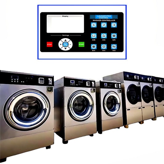 เครื่องซักผ้าสแตนเลสอัตโนมัติ Industrial Washer Extractor 12/16/22(KG) 1.1/1.5/2.2(KW)