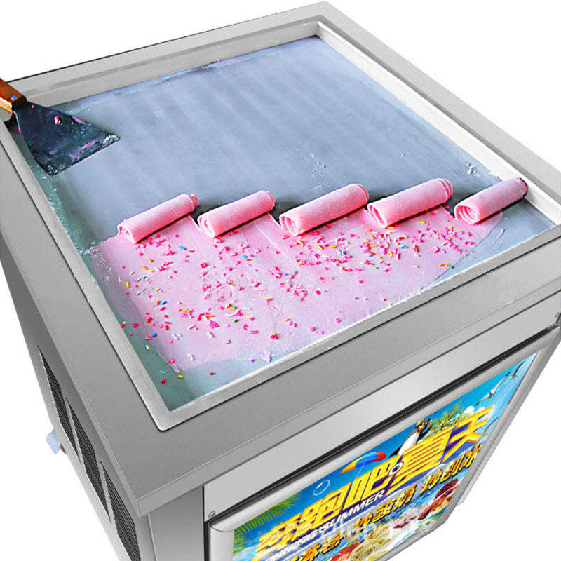 เครื่องไอศกรีมทอดอัตโนมัติ Fried Ice Cream Machine 220V/50HZ 1800W 25 มม.