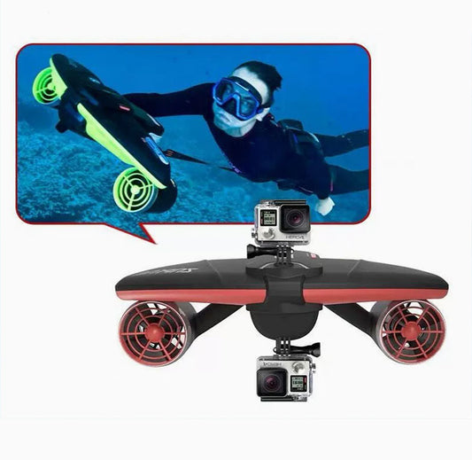 เครื่องช่วยดำน้ำ Sublue Seabow 400W แบบมอเตอร์คู่ หน้าจอ OLED 2m/s