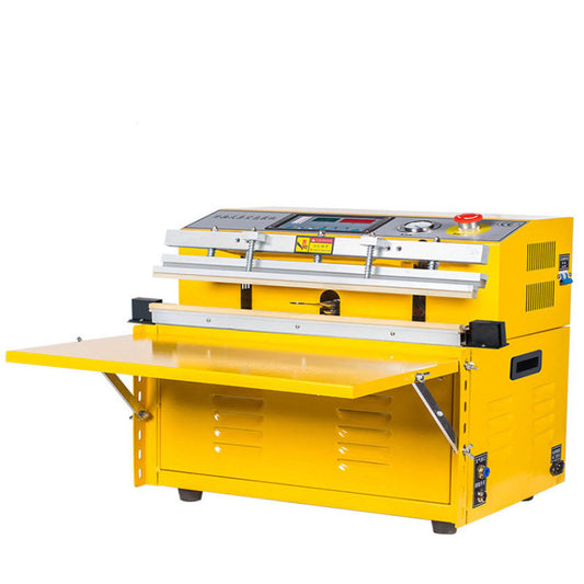 เครื่องบรรจุสูญญากาศอาหาร Vacuum packing machine 220V 950W 5-15 ครั้ง/นาที 500*8 มม.
