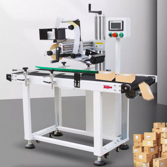 เครื่องติดฉลากอัตโนมัติแบบสายพาน Conveyor Belt Automatic Labeling Machine ±2 มม.