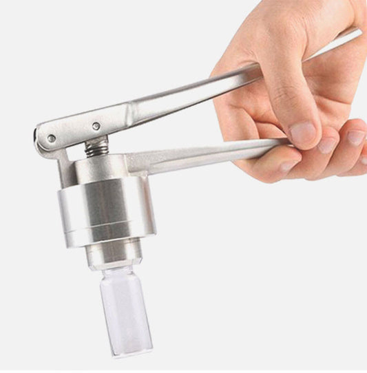 เครื่องปิดฝาขวดแบบมือโยก Manual Bottle Capping Machine รุ่นฝาอลูมิเนียมพลาสติก 20A