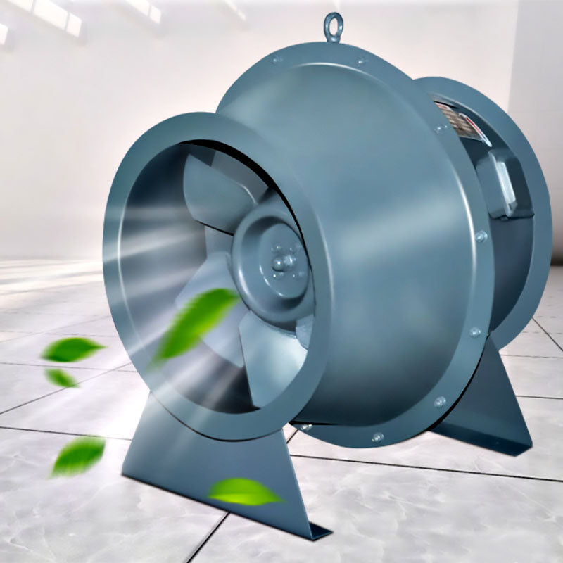 พัดลมดูดอากาศโรงงาน Factory Ventilation Fan 380V 6 ใบพัด 76 เดซิเบล