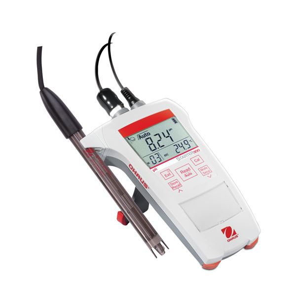 เครื่องวัดค่า กรด-ด่าง ในน้ำ PH Meter Portble รุ่น Starter 300 HOUAS