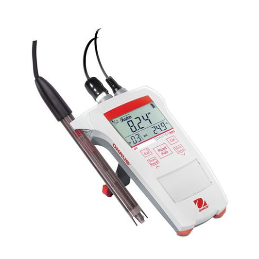 เครื่องวัดค่า กรด-ด่าง ในน้ำ PH Meter Portble รุ่น Starter 300 HOUAS